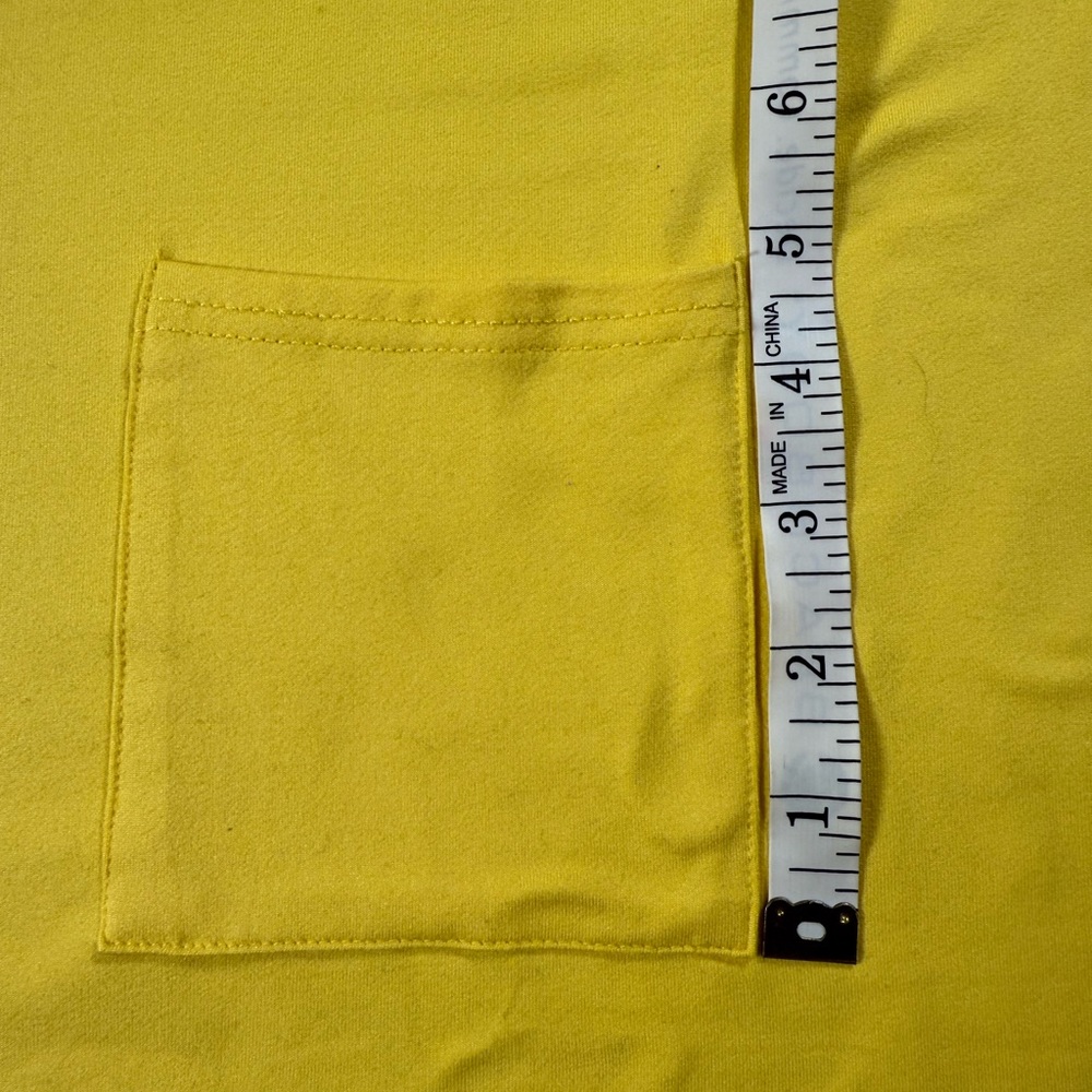 V-Neck Pocket Shirts, 2 pack, Yellow & Hot Pink, Women’s 2XL - Picture 7 of 10